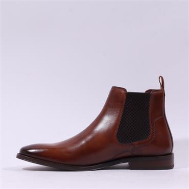 Base London Sikes Pull-On Chelsea Boot - Tan Leather